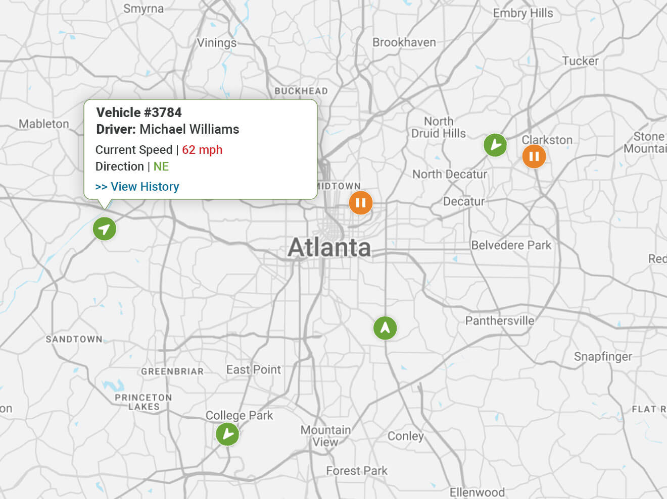 Crane and Crane Truck Fleet Tracking Software