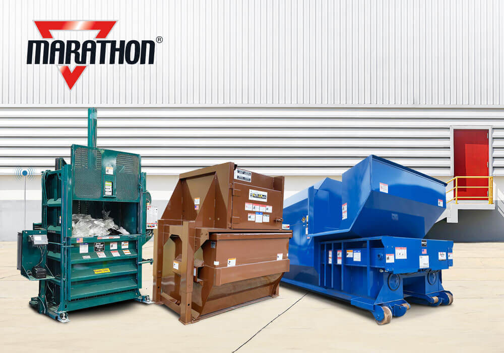 Marathon Trash Compactors and Cardboard Balers