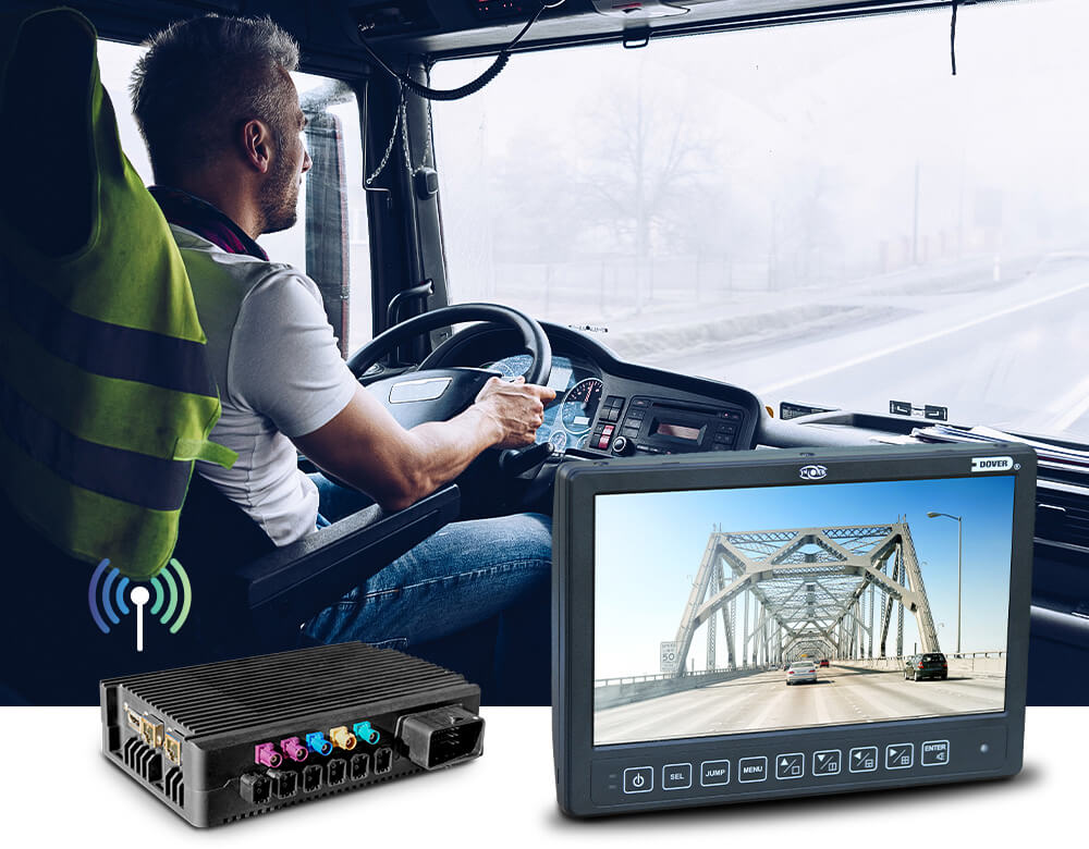 Wireless connected truck gateway