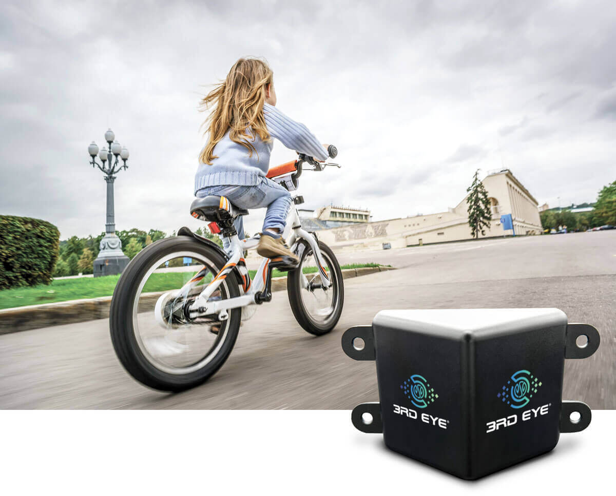 collision warning radar systems for garbage trucks and uility vehicles