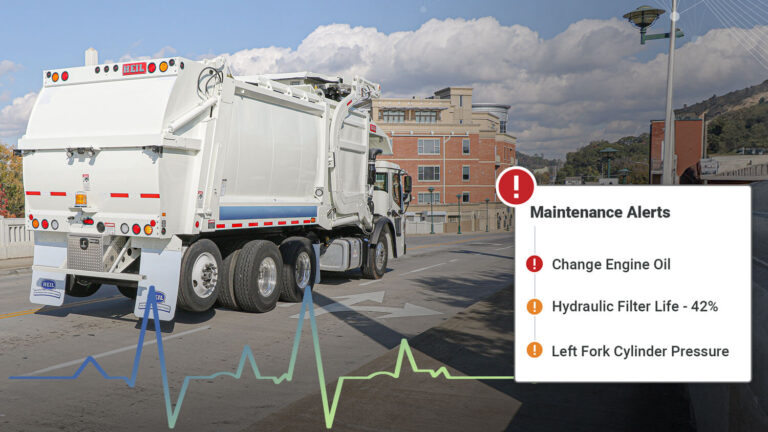 Fleet maintenance monitoring and alerting software for trucks