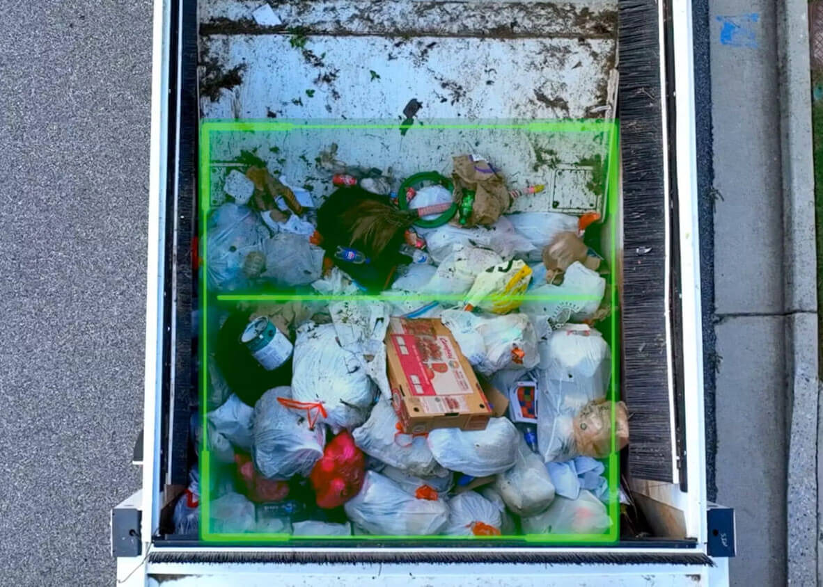 Recycling Contamination Detection Video