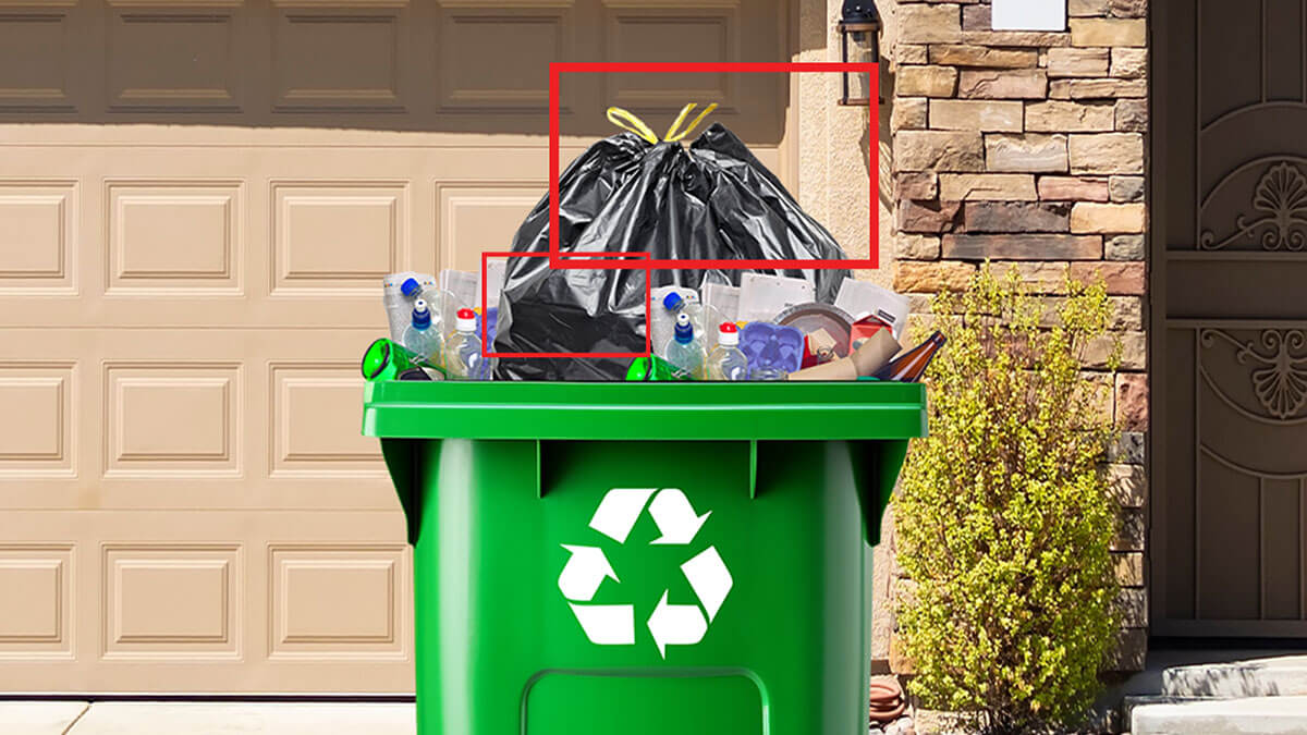 Residential garbage truck contamination detection roi calculator