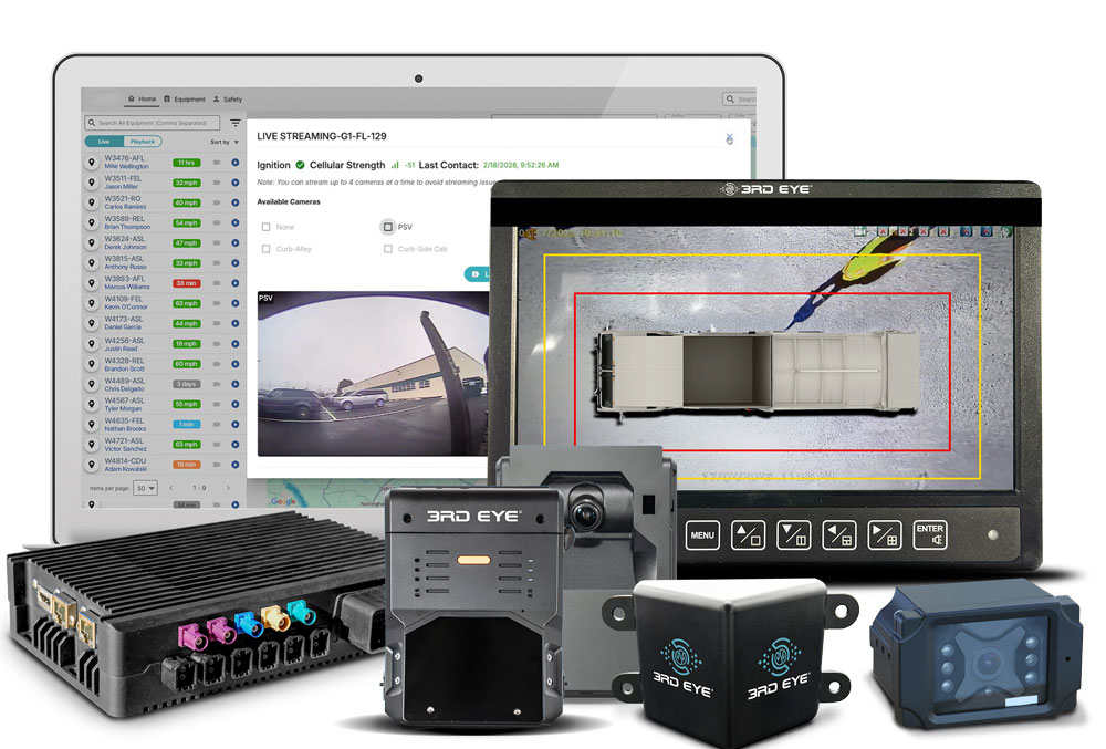 AI smart cameras for trucks and fleet cameras
