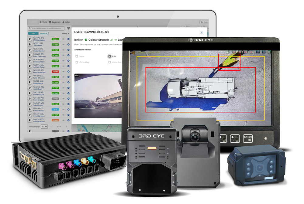 AI smart cameras for trucks and fleet cameras