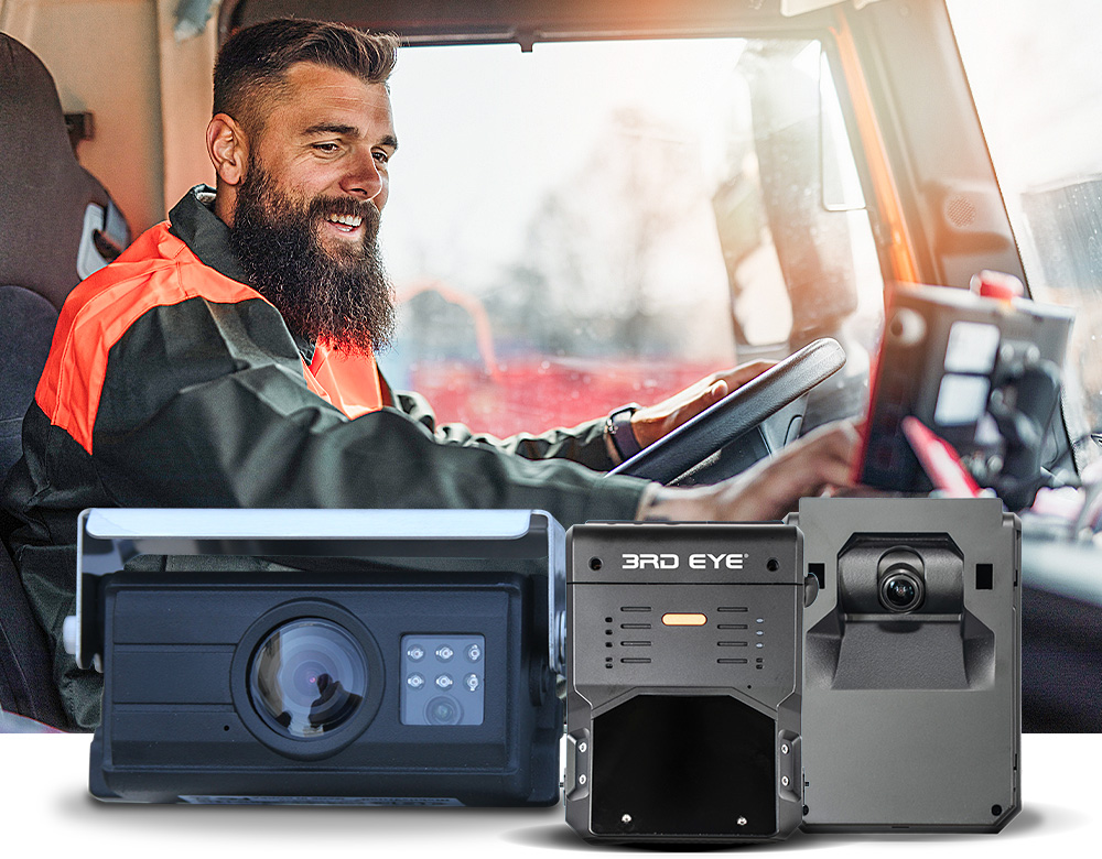 Truck dash cams and fleet dashcams