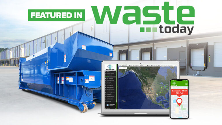 Connected Compactor article in Waste TOday magazine