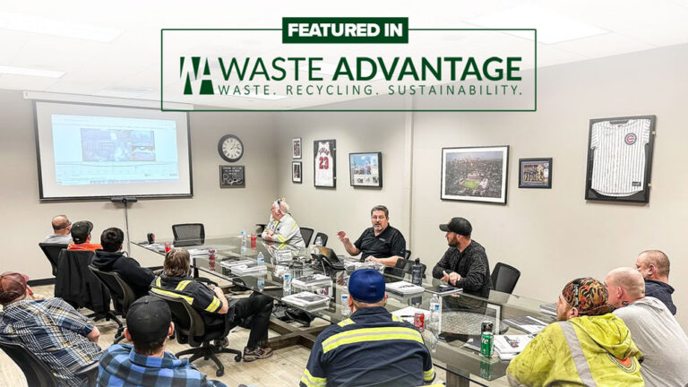 Nexteligence training article Waste Advantage